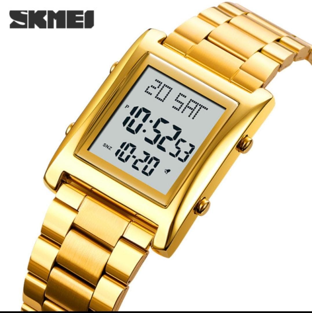 Skmei hot sale watch gold