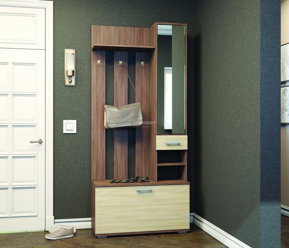 Прихожая Ника с зеркалом ЛДСП