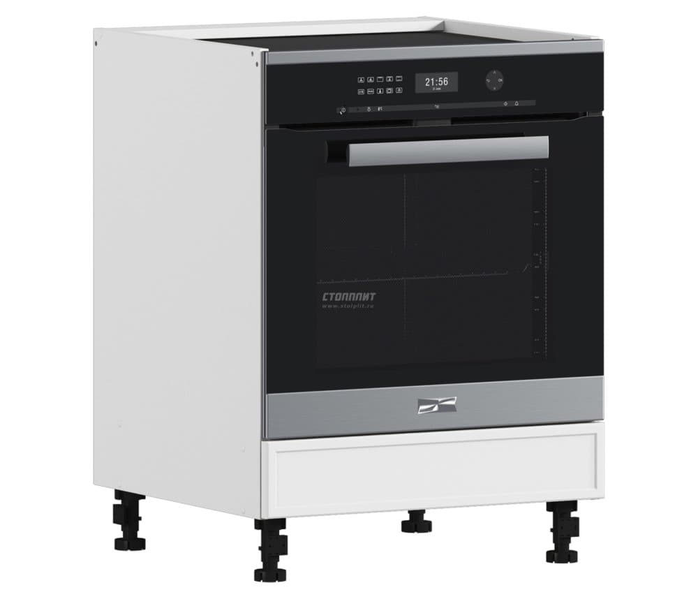 Квадро стол под духовку 1 ящ 56х82 см