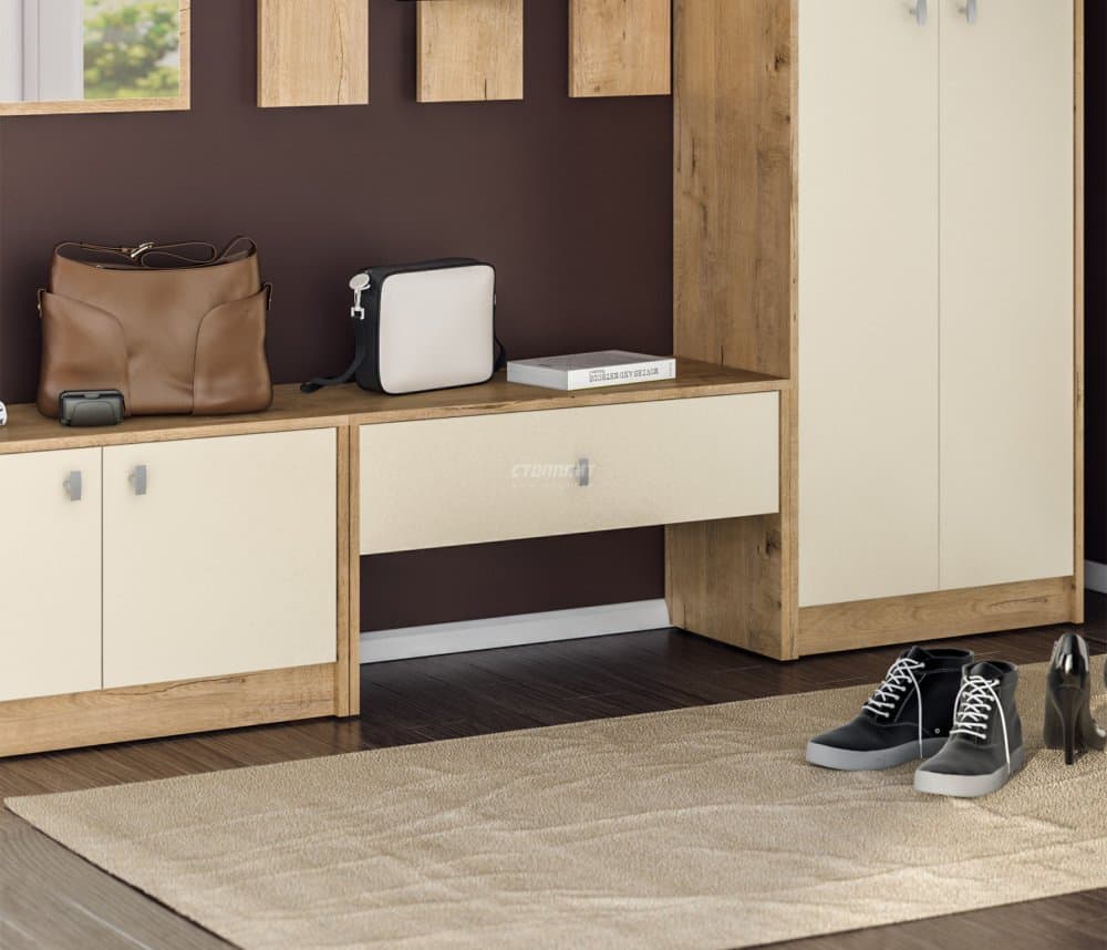 Тумба Сидней СБ-2584 с ящиком