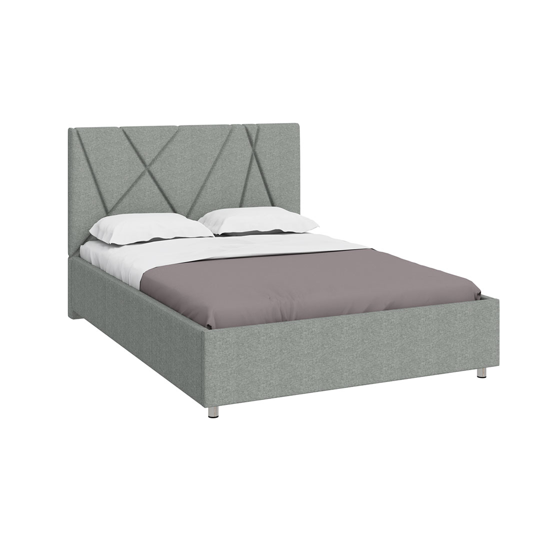 Интерьерная кровать Милана (рогожка) Арт. Milana.Luna 34 - МЦ "Галерея ...