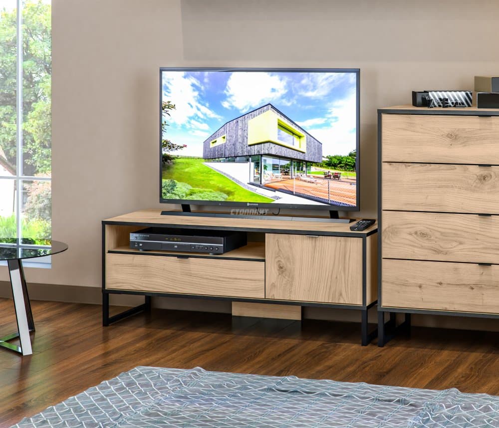 Лофт СБ-3106 Тумба под телевизор