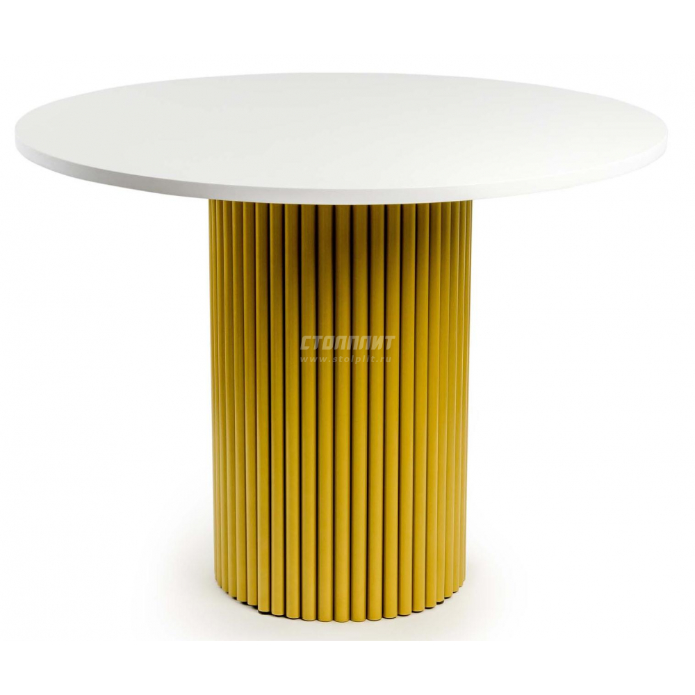 Стол Барел 110 (золотые ноги)