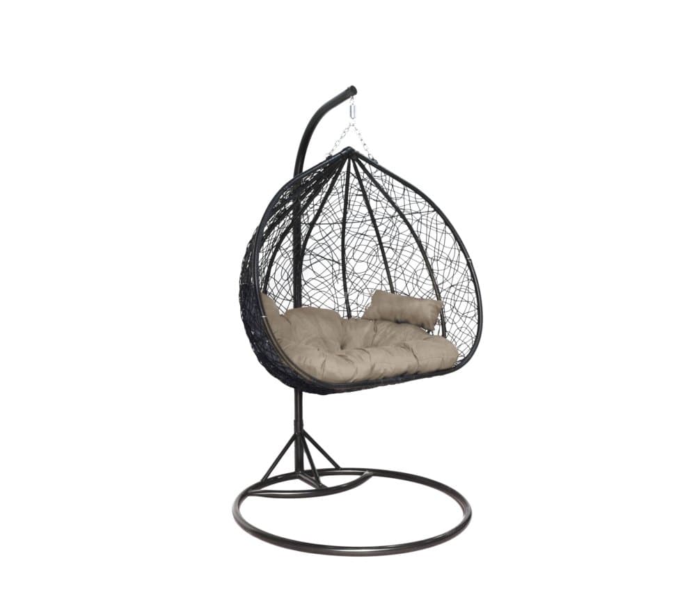 Подвесное кресло двухместное арт. SC-007, черный