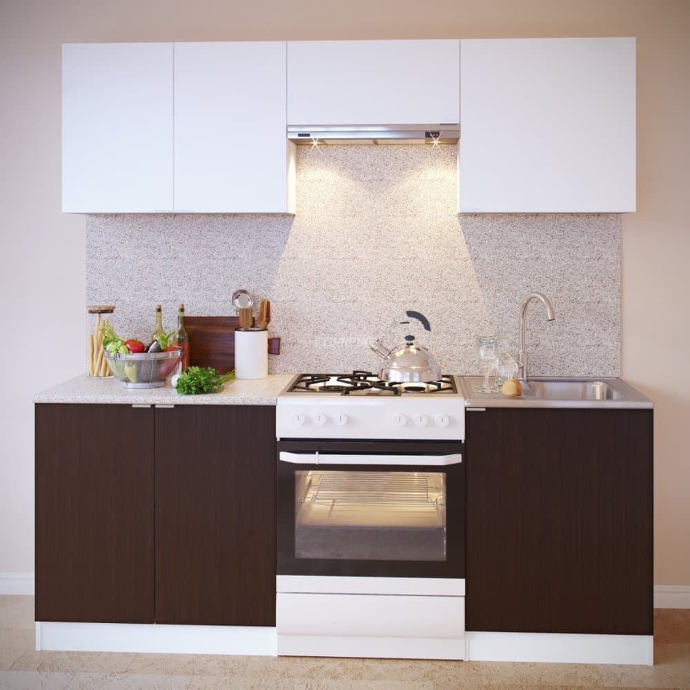 Кухонный гарнитур ПН-08 + ТК-08 + ПН-06.2 + ПН-06 + ТК-06м