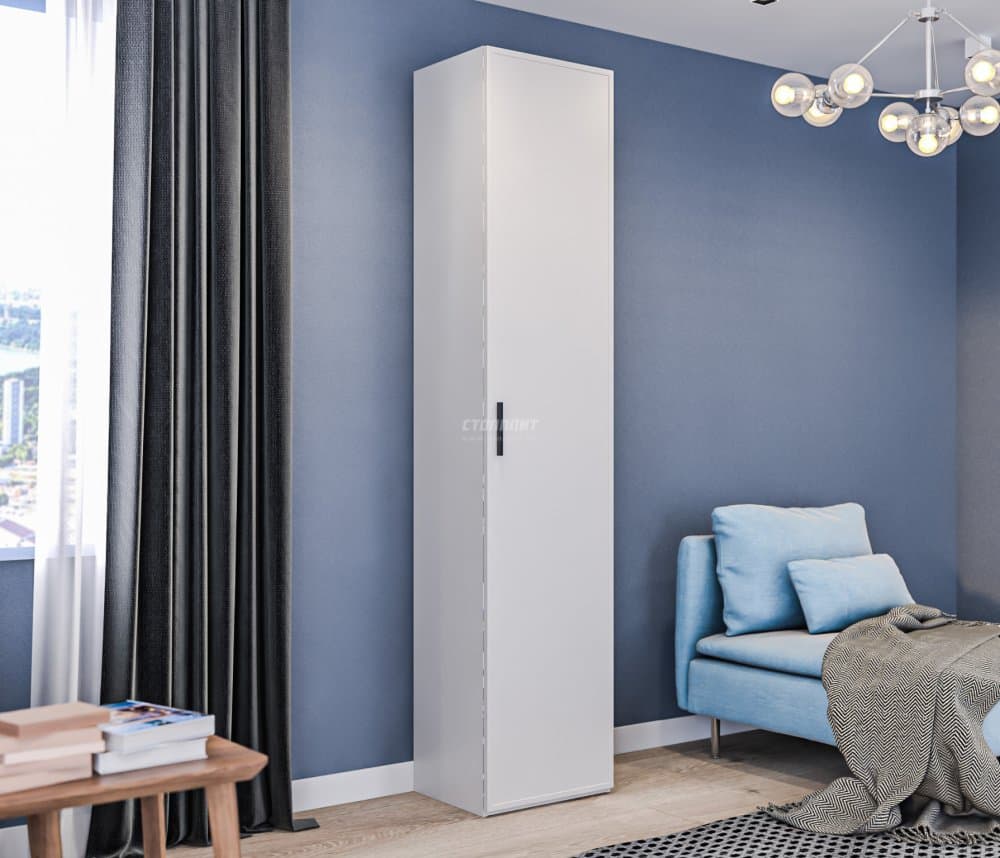 Шкаф-пенал Милан СБ-3255 Серый