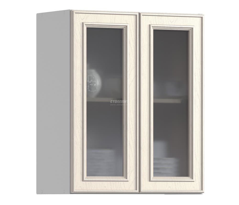 Классика шкаф навесной со стеклом 2 дв 60х72 см