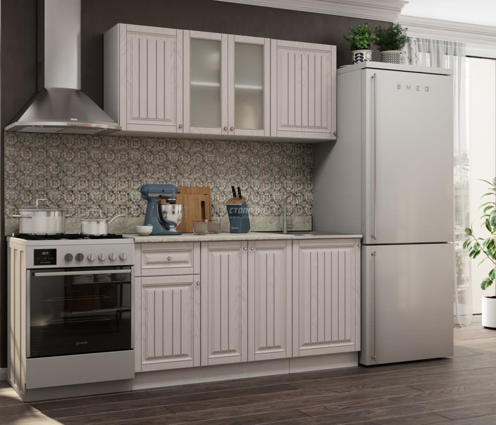 Кухня Хозяюшка 1,5 м Мускат МДФ