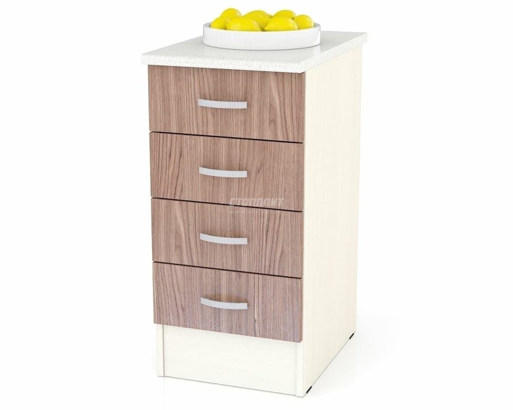 Стол Мери ШН4Я300 с 4 ящиками 30 см.