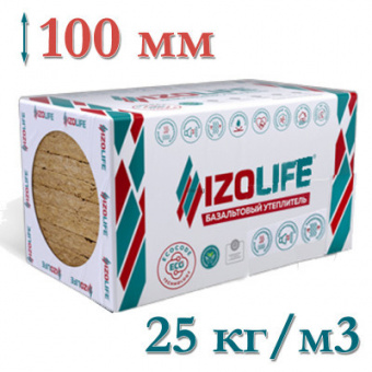 Утеплитель IZOLIFE LIGHT 100 мм (4.32 м²)