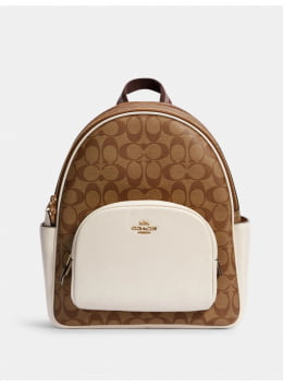 Рюкзак COACH Court Backpack In Signature Canvas Large