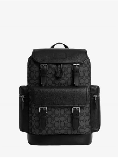 Рюкзак COACH Sprint Backpack in Signtature Canvas Large