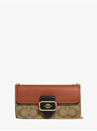 Сумка COACH Morgan Crossbody CF475 In Colorblock Signature Canvas Small