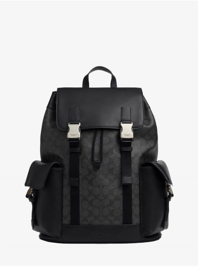 Рюкзак COACH Clark Backpack in Signtature Canvas Large