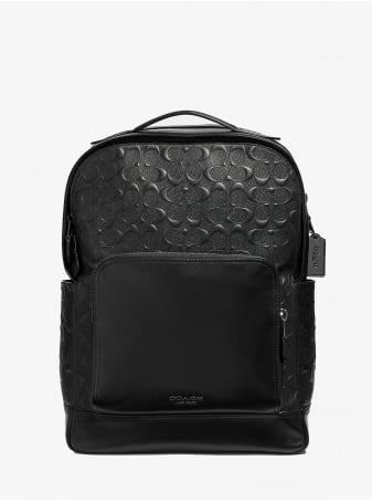 Рюкзак COACH Graham Backpack 50719 In Signature Leather Large