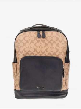Рюкзак COACH Graham Backpack 38755 In Signature Canvas Large