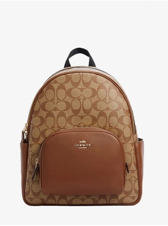 Рюкзак COACH Court Backpack 5671-1 In Signature Canvas Large
