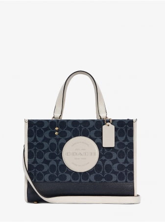 Сумка COACH Dempsey Carryall C2826 In Signature Jacquard With Coach Patch Medium