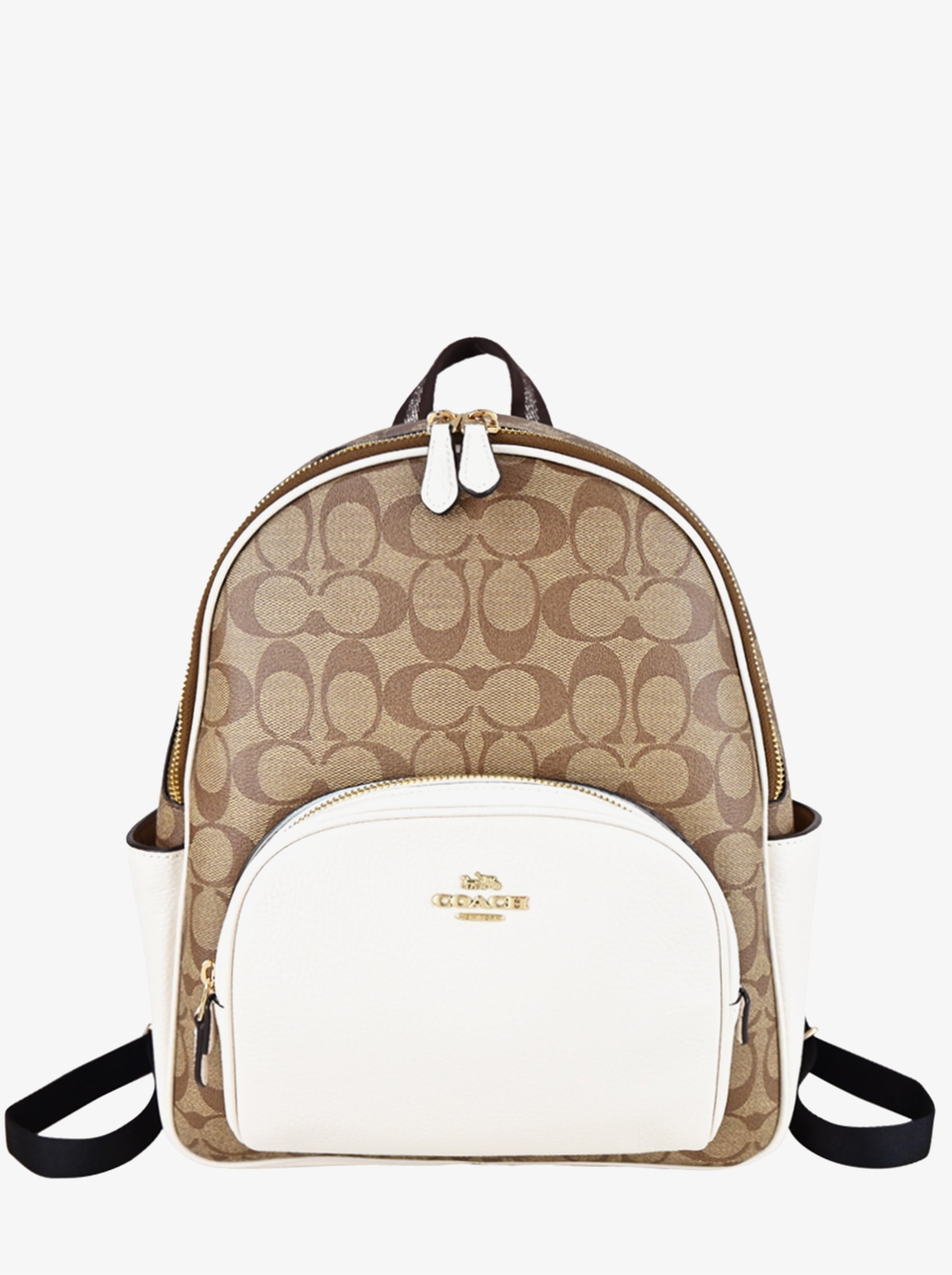 Рюкзак COACH Court Backpack 5671-2 In Signature Canvas Large