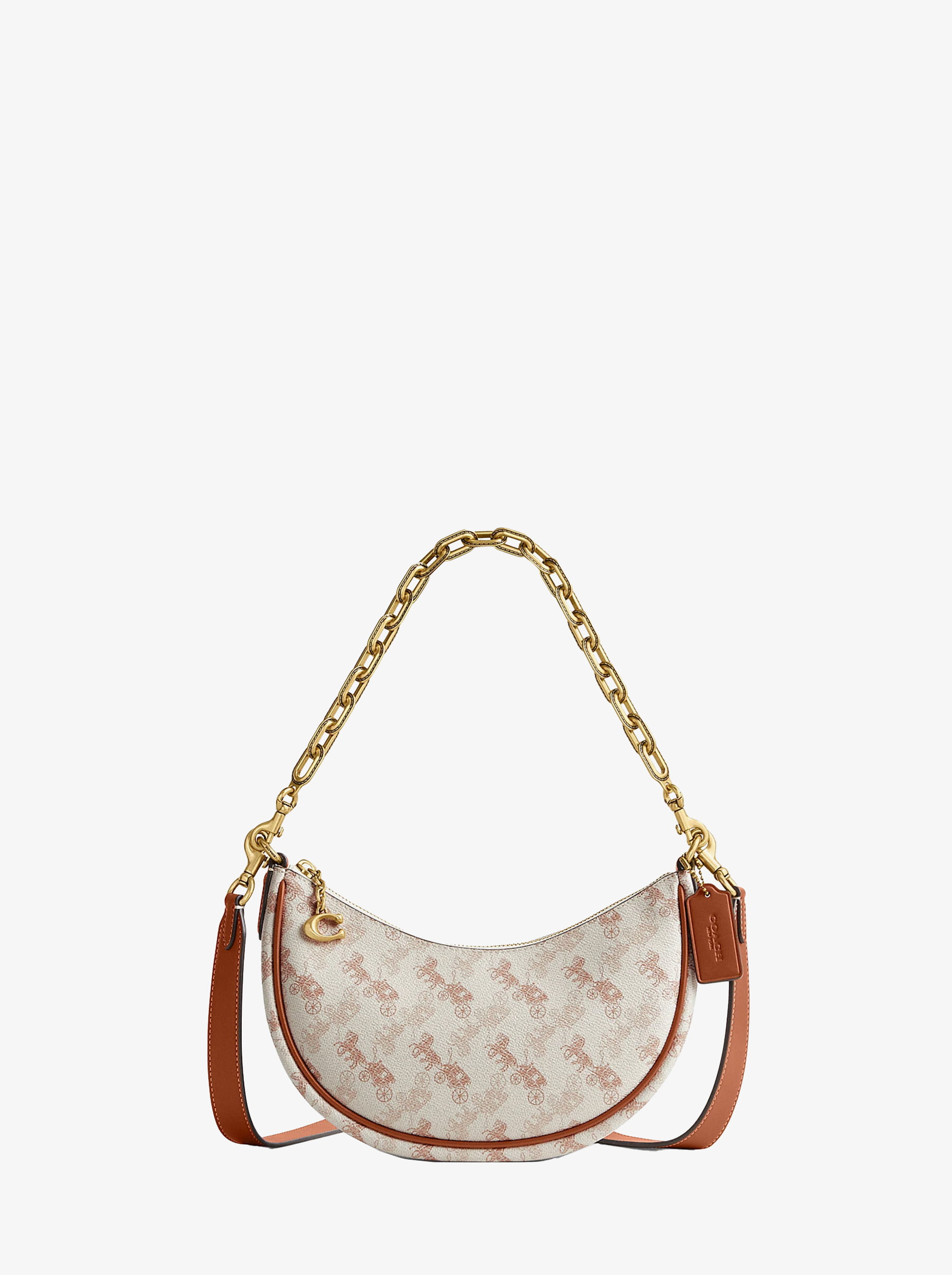 Сумка COACH Mira Shoulder Bag With Horse And Carriage Print Medium