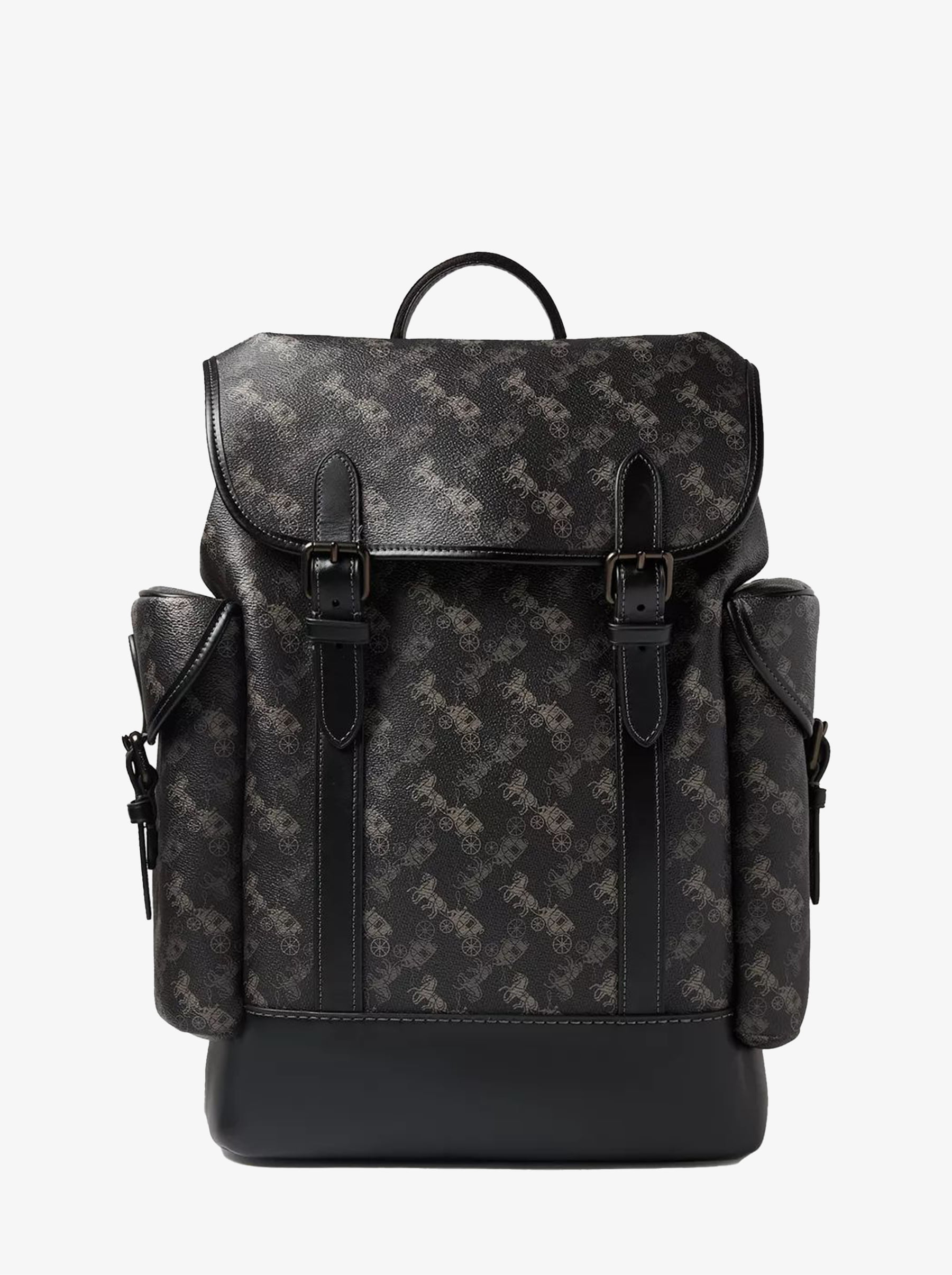 Рюкзак COACH Hitch Backpack in Signtature Canvas Large