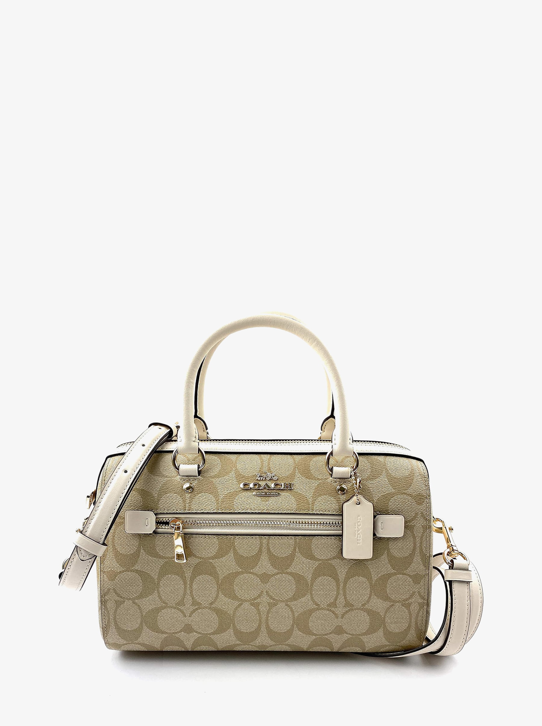 Сумка COACH Rowan Satchel In Signature Canvas Medium