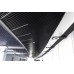 Кубообразный реечный потолок Cesal C-дизайн 3305 Черный матовый ширина 3000х30/38