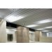 Потолок реечный Cesal L- (пластинообразный-) дизайн 3305 Черный матовый 110х3000