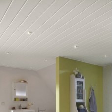 Потолок реечный Cesal Profi S-дизайн 3306 Белый матовый 100x3000мм