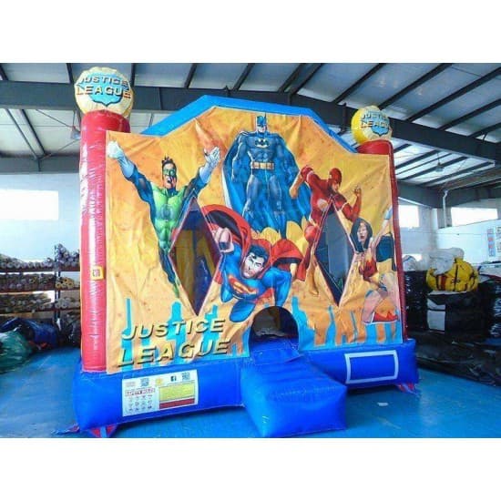 Jumping Castle Der Justice League