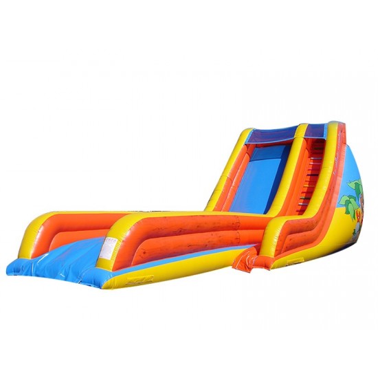 C2j Toboggan Gonflable Aqua