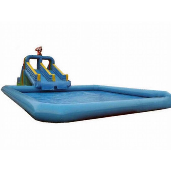 Piscine Gonflable Toboggan