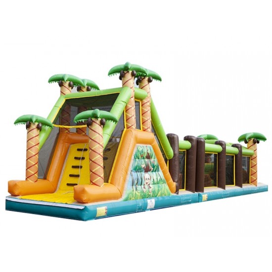 Mega Jungle Obstacle Course