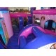 Terrain De Jeu Princesse Gonflable Bambin