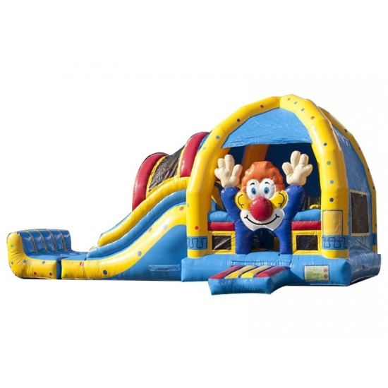 Payaso Bounce House Con Tobogan