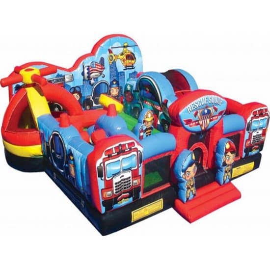 Escuadrón De Rescate Inflable Junior Bounce House