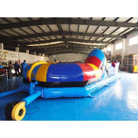 Tubo De Juego Caterpillar Inflable