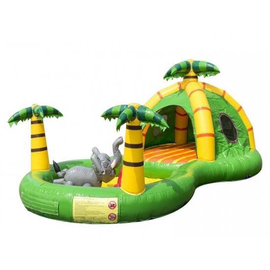 Jungle Playzone Bambino Piccolo Castello Gonfiabile