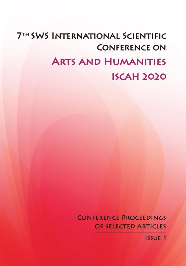 Proceedings ISCAH 2020 / Vol. 7 / ISSN 2682-9940