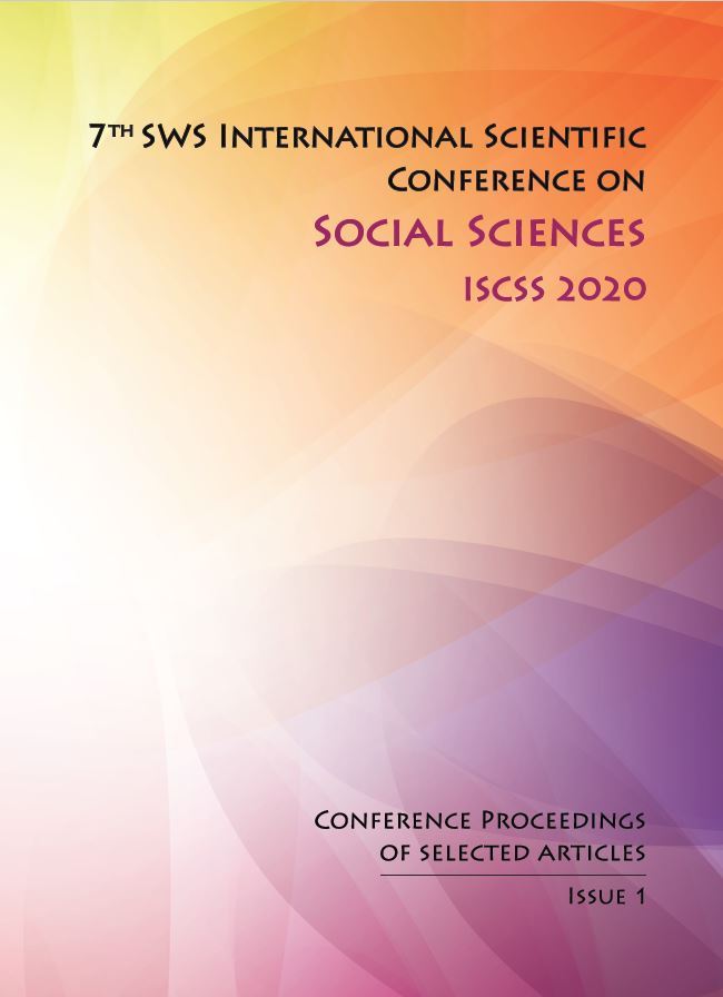 Proceedings ISCSS 2020 / Vol. 7 /SSN 2682-9959