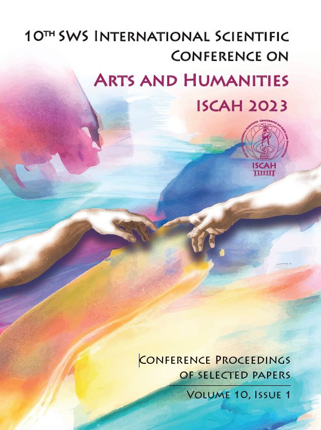 Proceedings ISCAH 2023 /  Vol 10, Issue 1 / ISSN 2682-9940