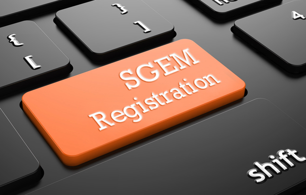 SGEM registration form