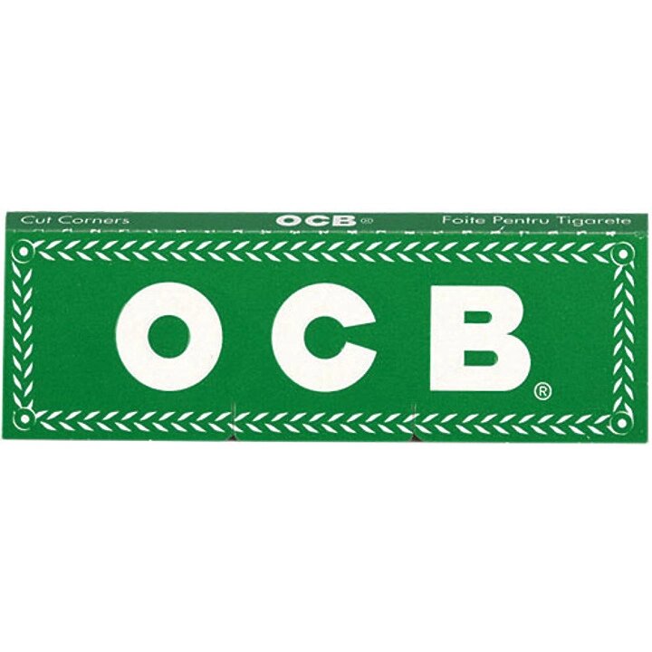 Зеленая 8 индекс. Бумага OCB Double Green №8 100*25. Бумага OCB 8 мм. OCB бумага Грин. OCB бумага с фильтрами.