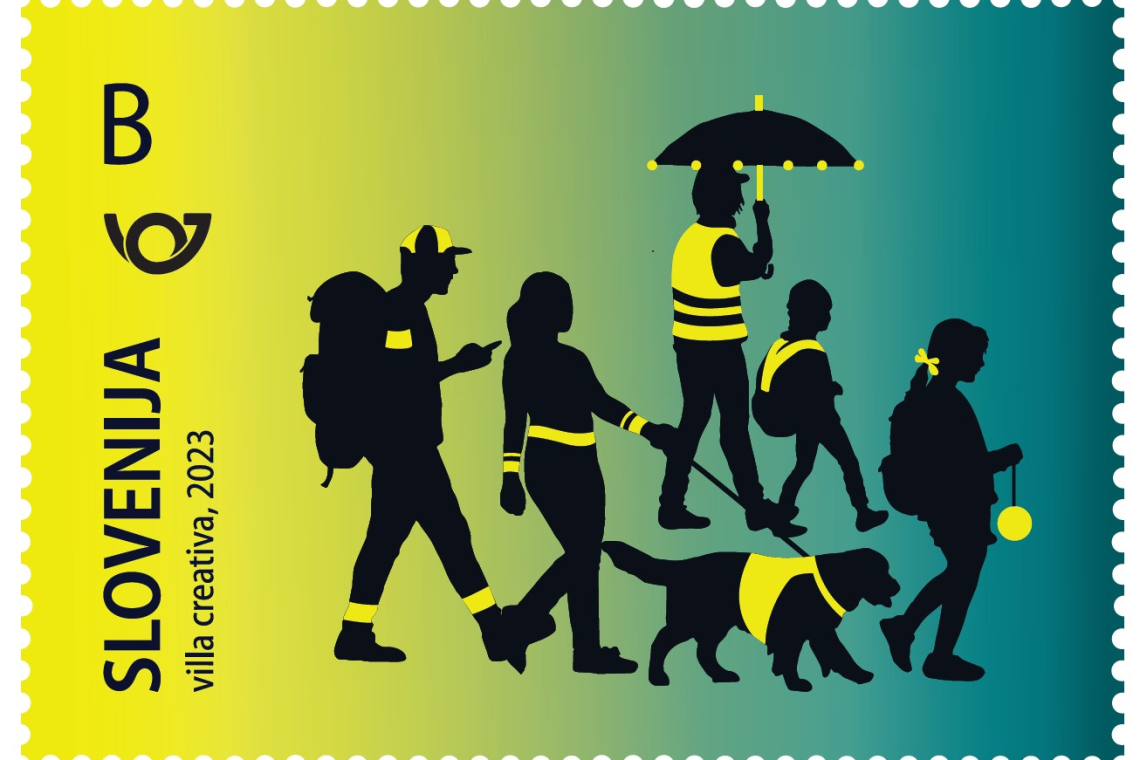 Nova poštna znamka v seriji Varnost v prometu