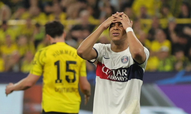 Borussia Dortmund z rahlo prednostjo v Pariz