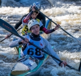 Hana Bedernjak najboljša mladinka krumlovskega kajakaškega maratona