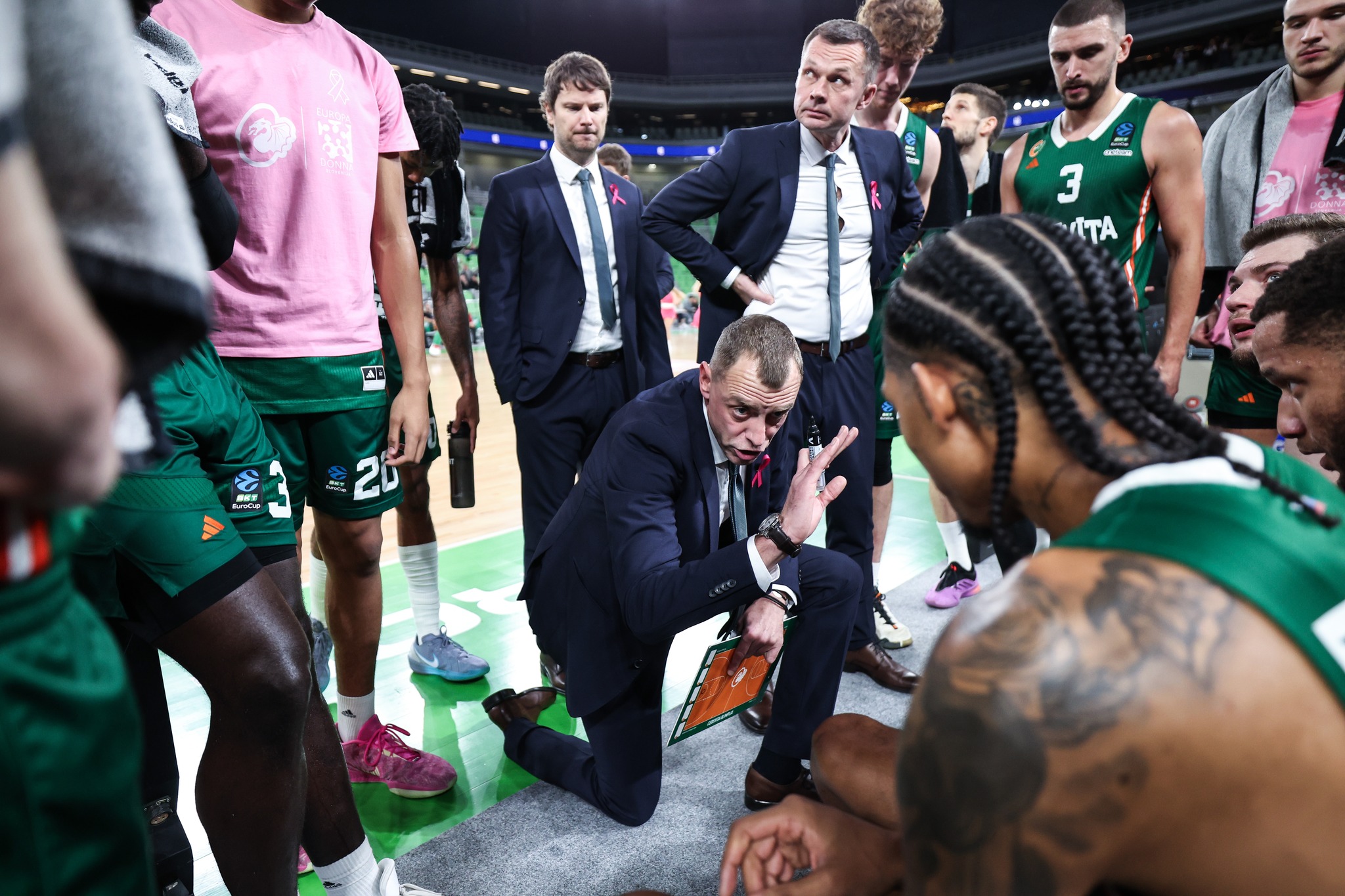 Cedevita Olimpija tretjič uspešna v evropskem pokalu