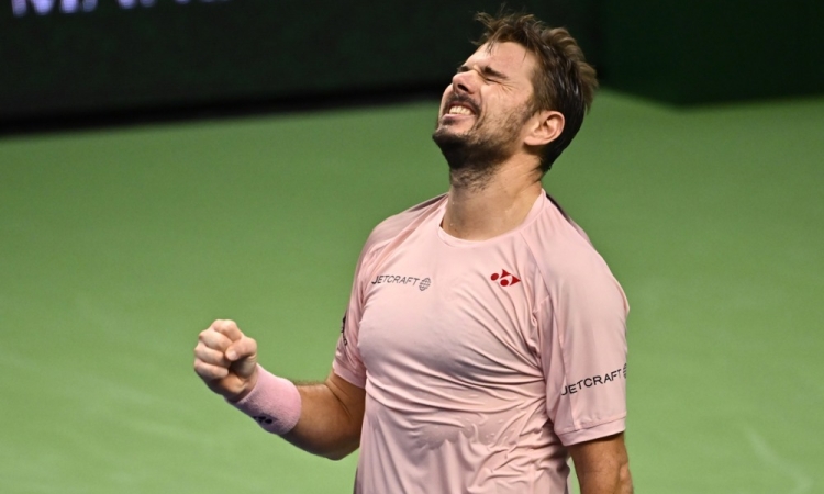 Wawrinka tretji najstarejši polfinalist turnirja ATP