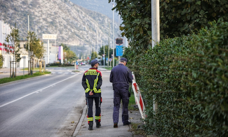 Bomba v Novi Gorici je onesposobljena