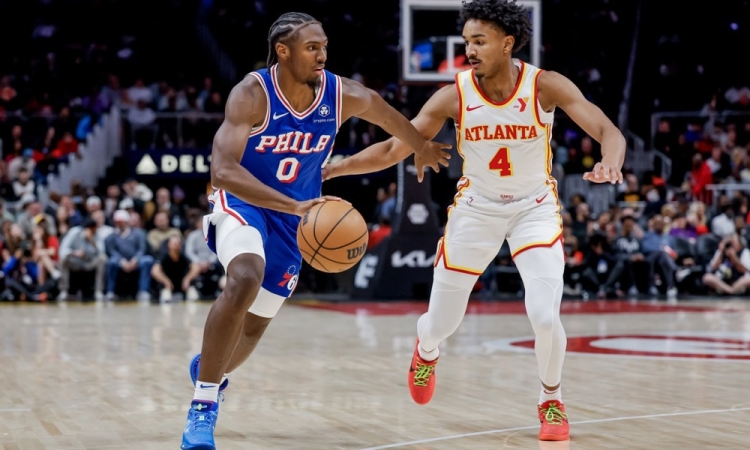 Maxey dosegel 45 točk za 76ers ob zmagi nad Pacers